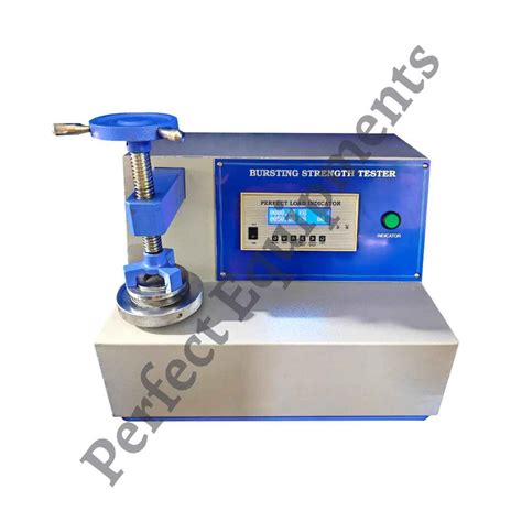 digital burst strength tester|digital and reliable burst strength tester.